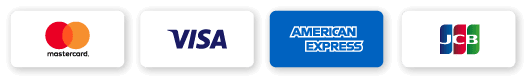 mastercard VISA AMERICAN EXPRESS JCB