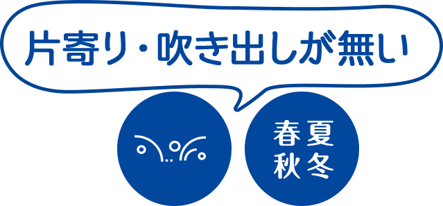 特殊繊維なので無臭