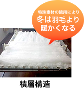 冬は羽毛より暖かくなる