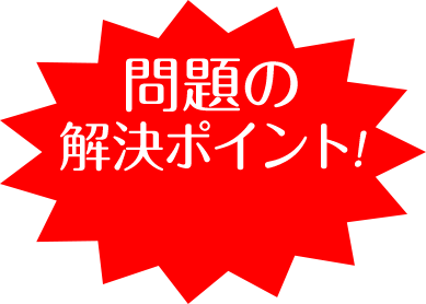 問題の解決ポイン卜